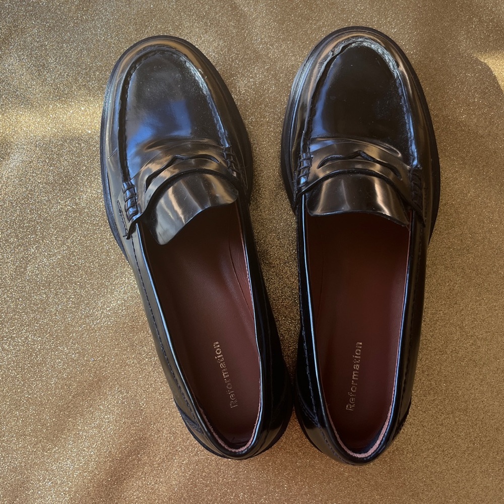 Reformation Agathea chunky loafers - Picture 7 of 10